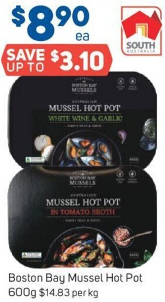 Foodland Boston Bay Mussel Hot Pot 600g offer