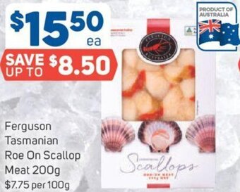 Foodland Ferguson Tasmanian Roe On Scallop Meat 200g offer