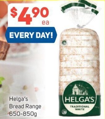 Foodland Helga's Bread Range 650-850g offer