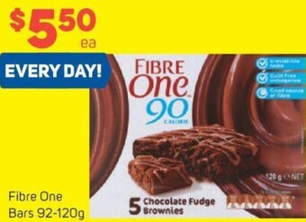Foodland Fibre One Bars 92-120g offer