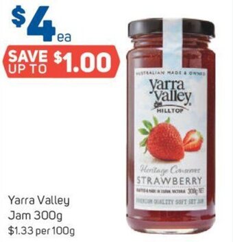 Foodland Yarra Valley Jam 300g offer