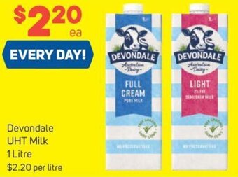 Foodland Devondale UHT Milk 1 Litre offer