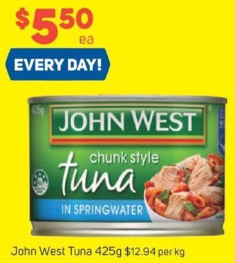 Foodland John West Tuna 425g offer