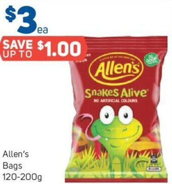 Foodland Allen's Bags 120-200g offer