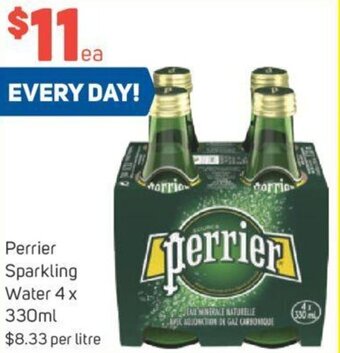 Foodland Perrier Sparkling Water 4 x 330ml offer