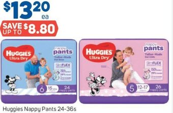 Foodland Huggies Nappy Pants 24-36s offer