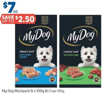 Foodland My Dog Multipack 6 x 100g offer