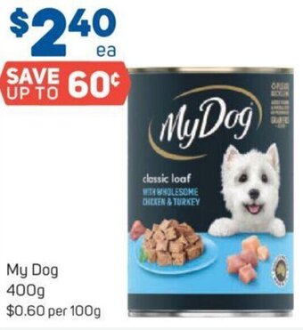Foodland My Dog 400g offer
