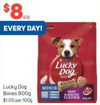 Foodland Lucky Dog Bones 800g offer