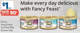 Foodland Purina Fancy Feast Cat Food 85g offer
