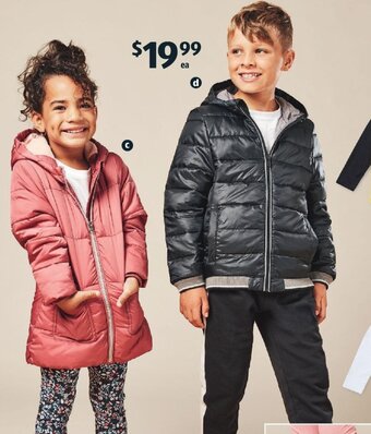 ALDI Children,s Winter Jacket offer