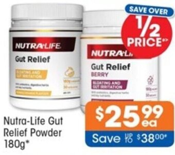 Nutra-Life Gut Relief Powder 180g