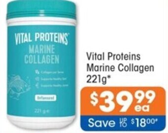 Good Price Pharmacy Vital Proteins Marine Collagen 221g offer