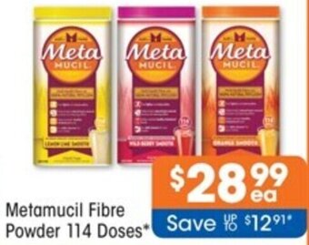Good Price Pharmacy Metamucil FibrePowder 114 Doses offer