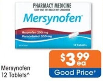 Good Price Pharmacy Mersynofen 12 Tablets offer