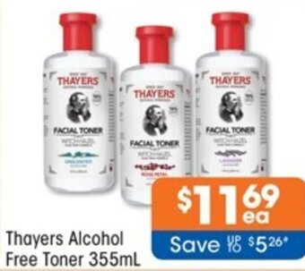 Thayers Alcohol Free Toner 355mL