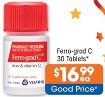 Ferro-grad C 30 Tablets