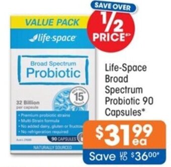 Good Price Pharmacy Life-Space Broad Spectrum Probiotic 90 Capsules offer