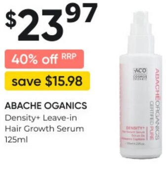 ABACHE OGANICS Density+ Leave-in Hair Growth Serum 125ml