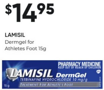 LAMISIL Dermgel for Athletes Foot 15g