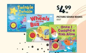 ALDI Picture Sounds Books offer