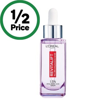 Woolworths L’oreal paris revitalift filler serum 30ml offer