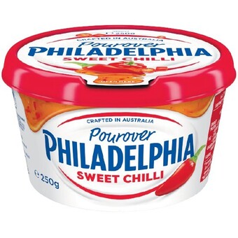 Philadelphia sweet chilli pourover 250g