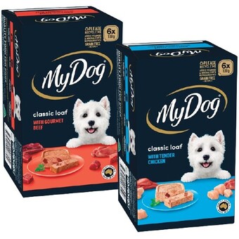 Woolworths My dog wet dog food pk 6 x 100g offer