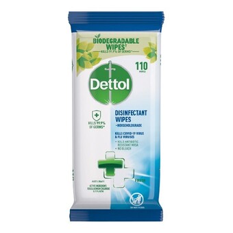 Woolworths Dettol disinfectant wipes pk 110 offer