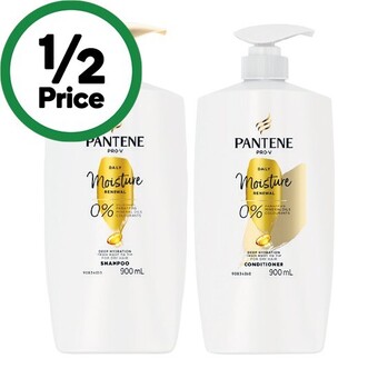 Woolworths Pantene pro-v shampoo or conditioner 900ml offer