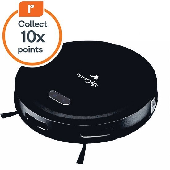 Mygenie smart robotic vacuum cleaner black offer at Woolworths