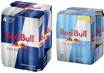 Coles Red bull energy drink 4x250ml offer