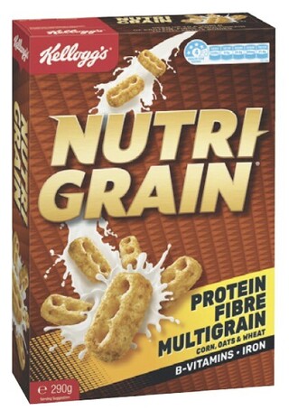 Coles Kellogg's nutri grain 290g offer