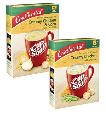 Coles Continental cup a soup 2 serves 50g-75g offer