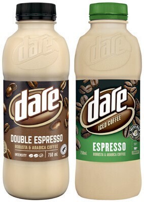 Coles Dare flavoured milk 750ml offer