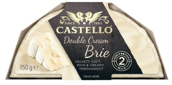 Coles Castello double cream brie 150g offer