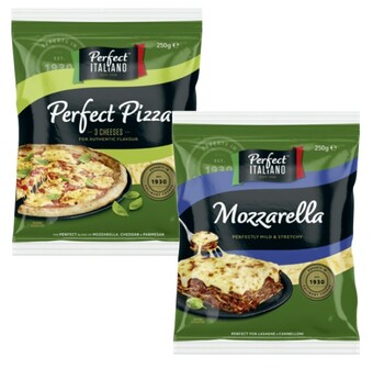 Coles Perfect italiano cheese grated 250g offer