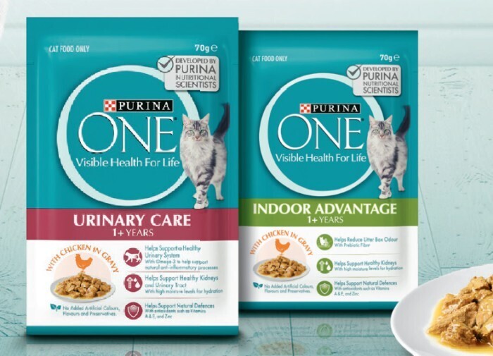 Purina one pouch cat food 70g offer at Coles