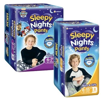 Coles Babylove sleepy night pants 8 pack-12 pack offer