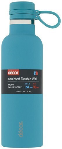 Decor insulated double wall hydration bottle 750ml