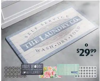 ALDI Printed Laundry Mat offer