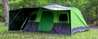 BCF Coleman excursion 10p darkroom instant tent offer