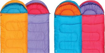 BCF 30% off wanderer kids flame sleeping bags offer
