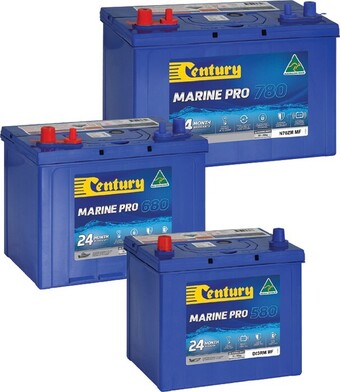 BCF Century marine pro batteries offer