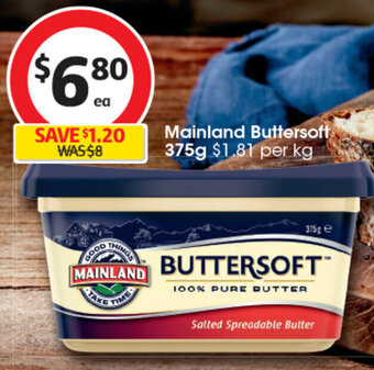 Mainland Buttersoft 375g
