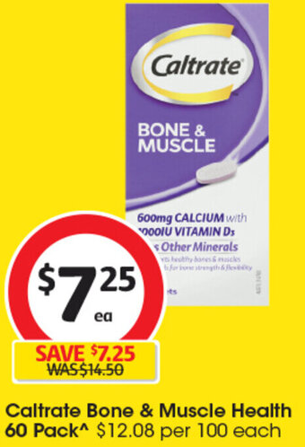 Caltrate Bone & Muscle Health 60 Pack