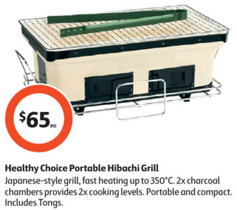 Healthy Choice Portable Hibachi Grill