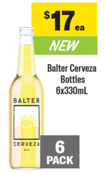 Balter Cerveza Bottles 6x330mL