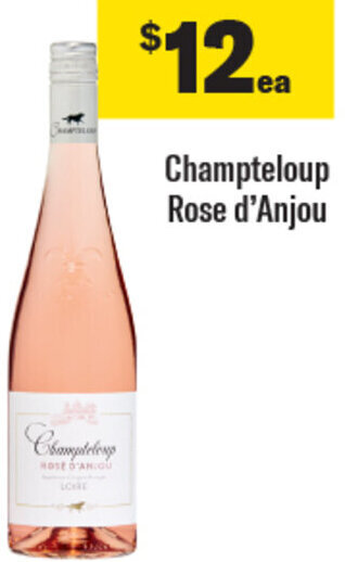 Coles Champteloup Rose d'Anjou offer