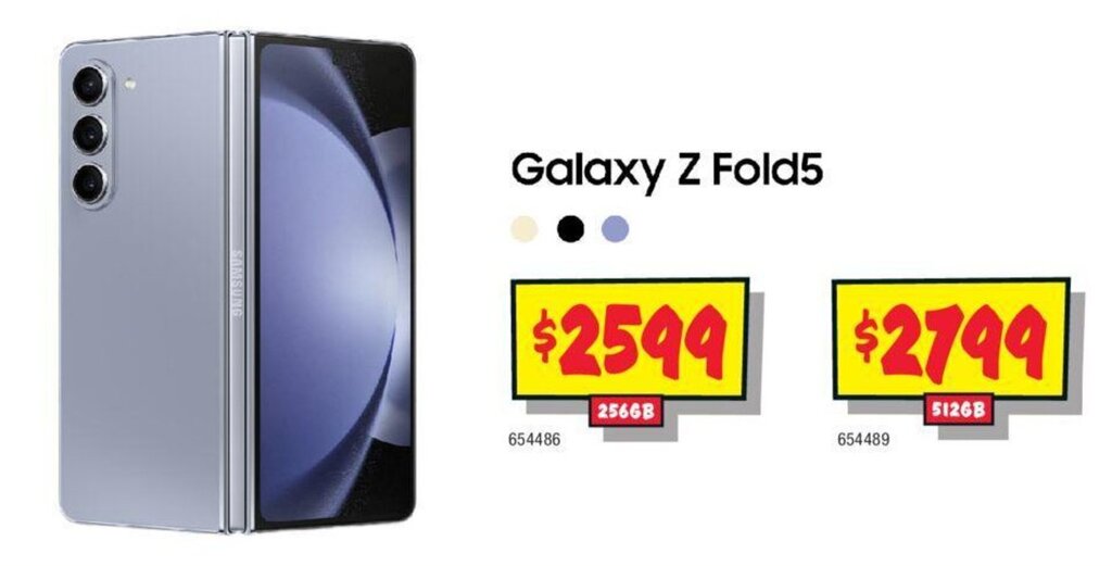 Galaxy Z Fold5 512GB offer at JB HiFi